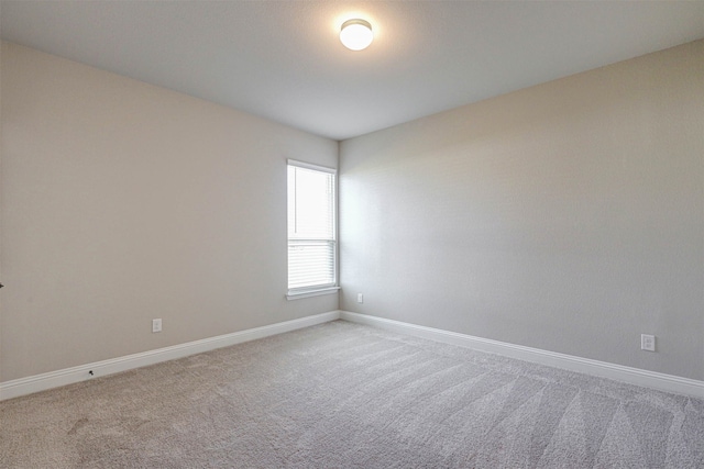 empty room with light carpet