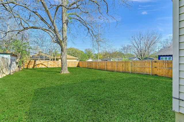 1117 W Bond St, Denison, TX 75020 - view of fenced backyard