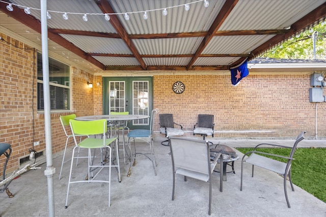 view of patio / terrace