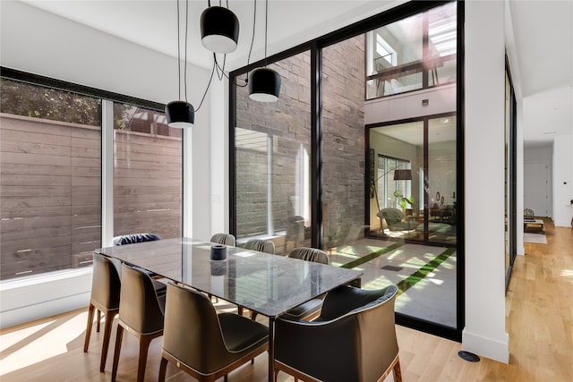 sunroom featuring a wealth of natural light