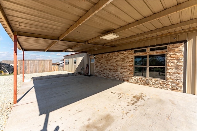 view of patio