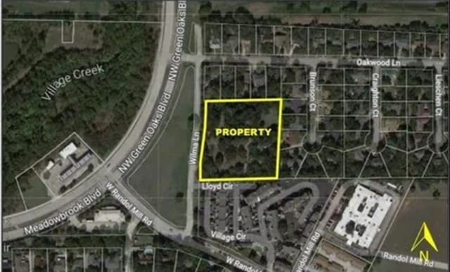 1605 Wilma Ln, Arlington TX, 76012 land for sale