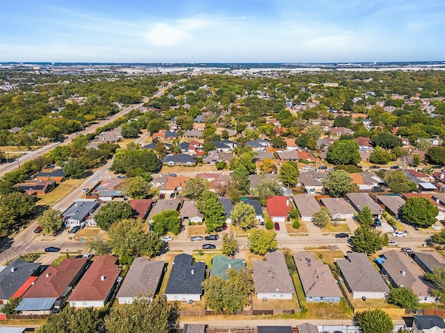 aerial view