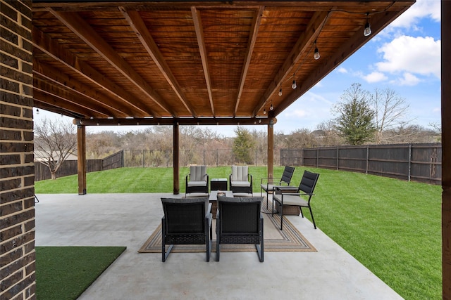 view of patio / terrace