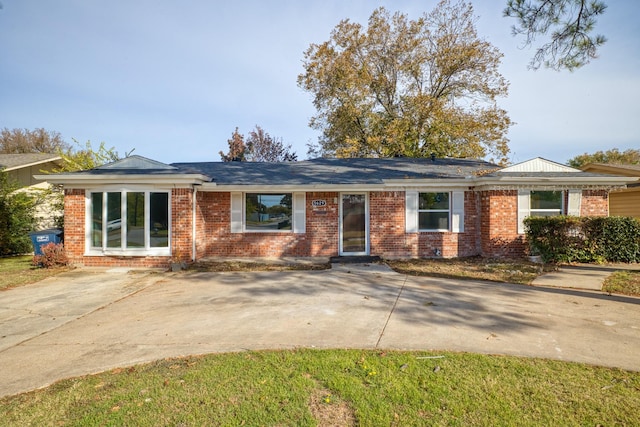 view of ranch-style house