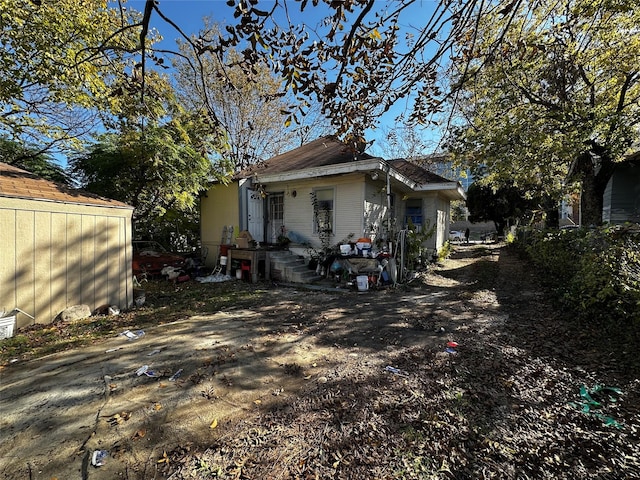 view of back of house