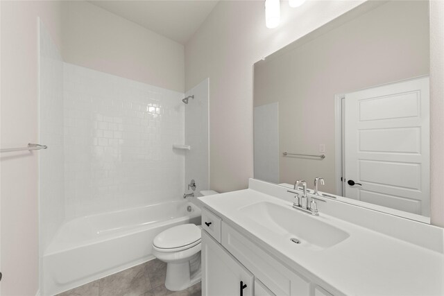 3304 Andesite Rd, Mckinney, TX 75071 - full bath with toilet, shower / washtub combination, and vanity