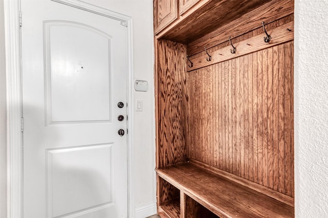 view of mudroom