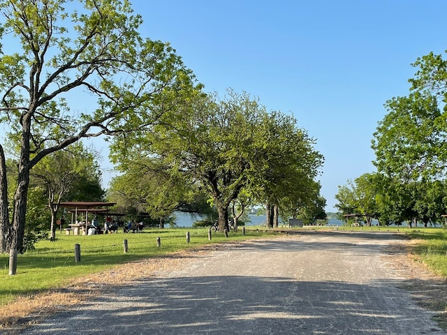 view of road