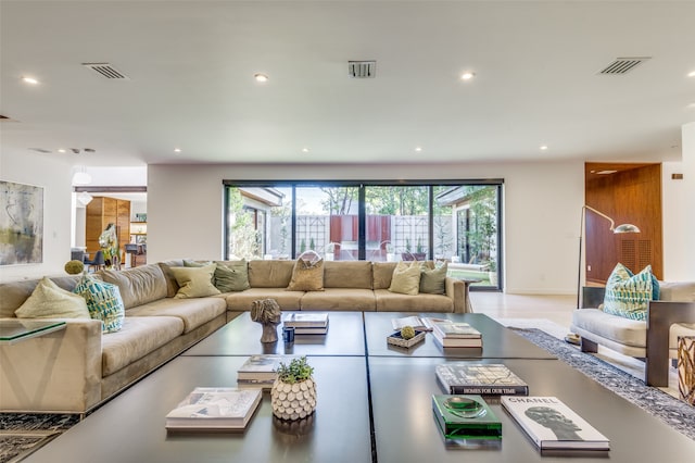 view of living room