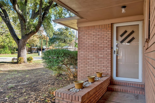 view of property entrance