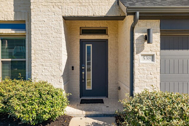 view of property entrance