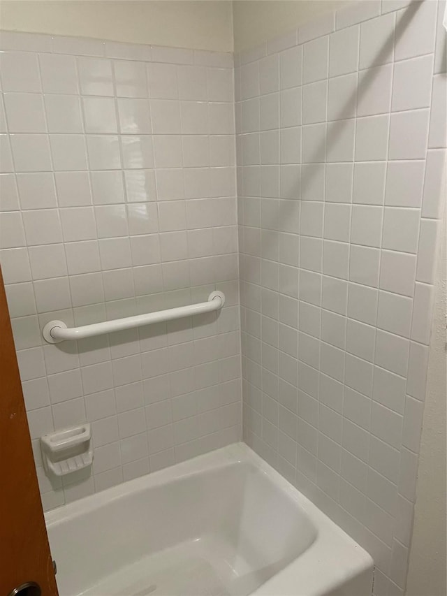 full bathroom featuring tub / shower combination