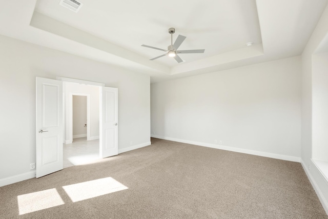 116 Harlan Ct, Aledo, TX 76008 - unfurnished bedroom with a raised ceiling, light carpet, and baseboards