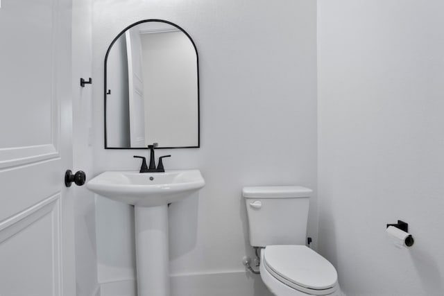 bathroom with toilet