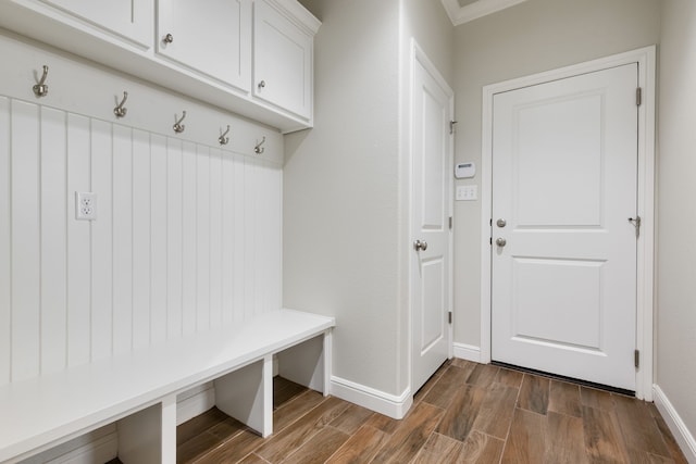 view of mudroom