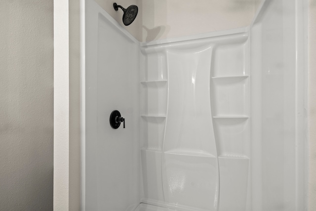 room details with walk in shower