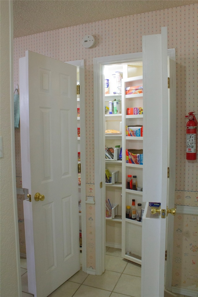 view of pantry