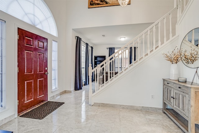 entryway with a healthy amount of sunlight