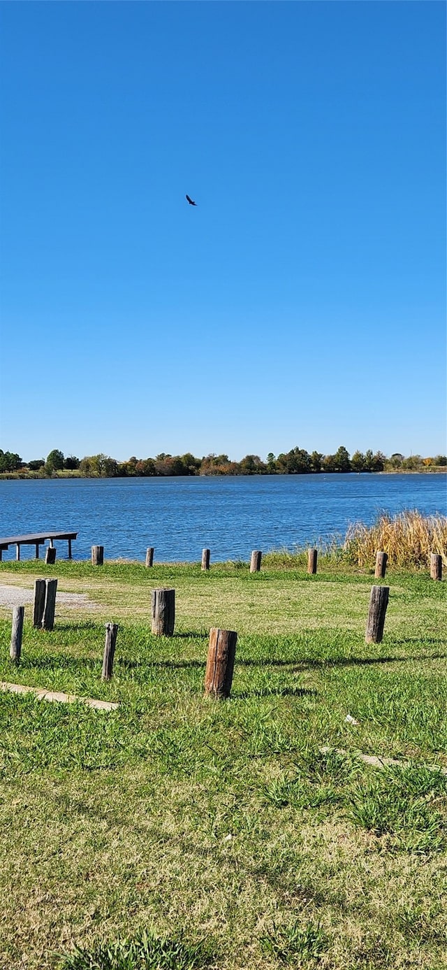 view of water feature