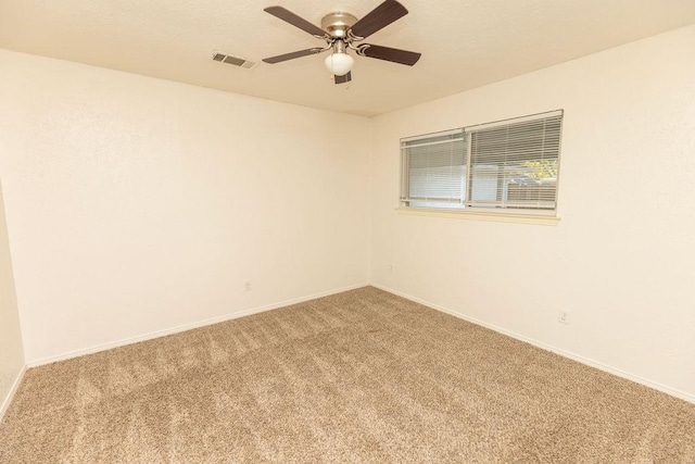 2404 Windsor Pl, Plano, TX 75075 - carpeted empty room with ceiling fan and baseboards