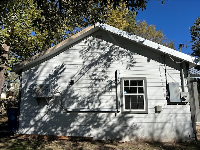 view of side of home