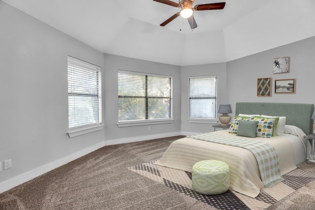 7170 Fm 1830, Argyle, TX 76226 - carpeted bedroom featuring multiple windows and a ceiling fan