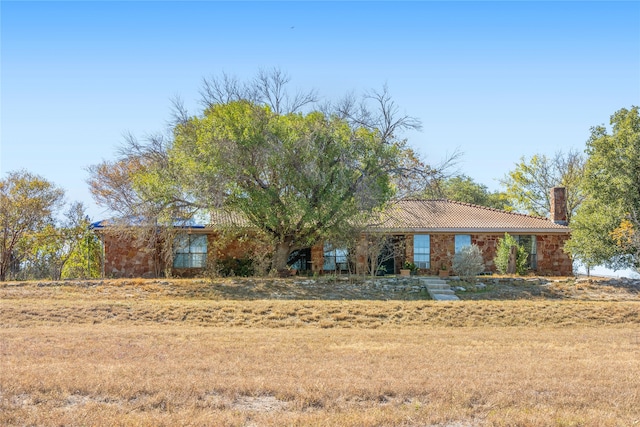 view of ranch-style home