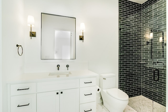 1219 Mohawk Trl, Richardson, TX 75080 - bathroom featuring a shower stall and vanity