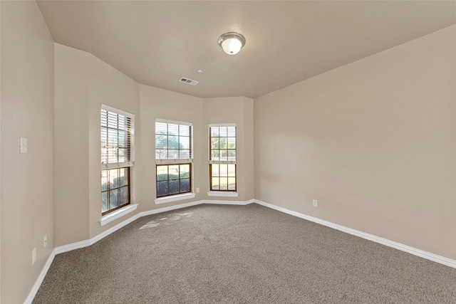 spare room with carpet floors