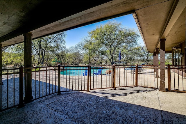 view of swimming pool