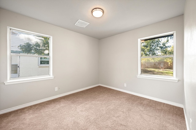 empty room with carpet