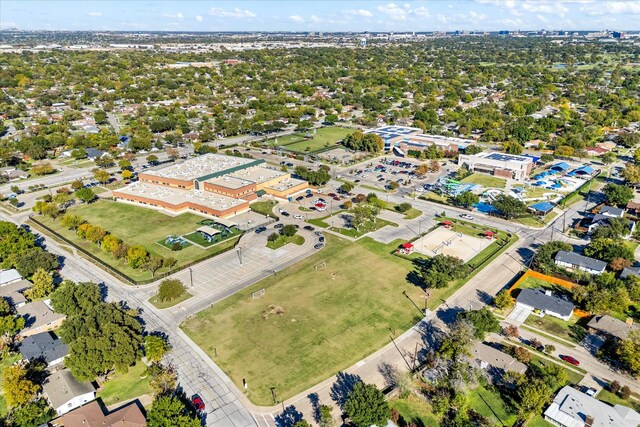 view of playground with a lawn