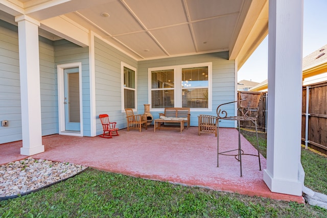 view of patio / terrace