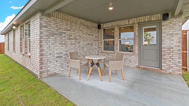 view of patio