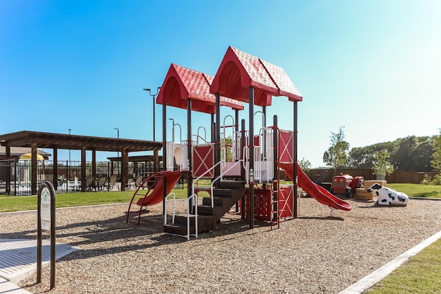 view of playground