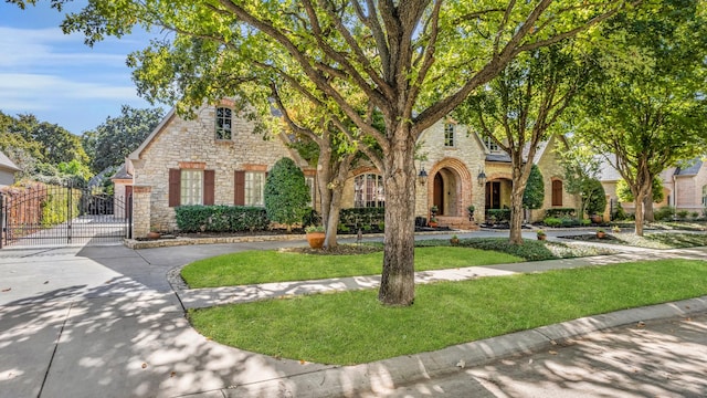 view of english style home