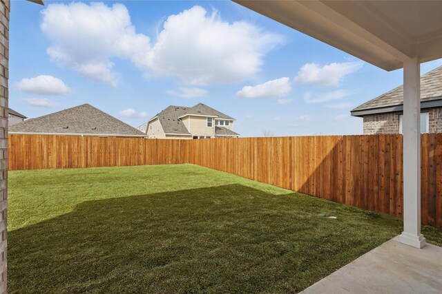 5036 Water Lily Ln, Fort Worth, TX 76036 - view of yard featuring a fenced backyard