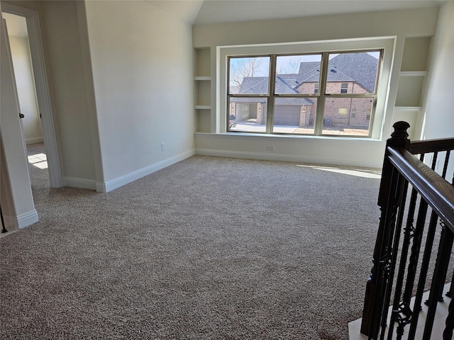 interior space with carpet floors