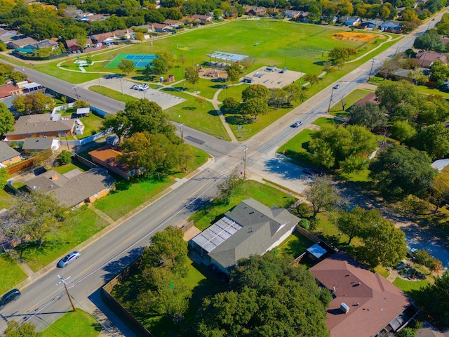 aerial view