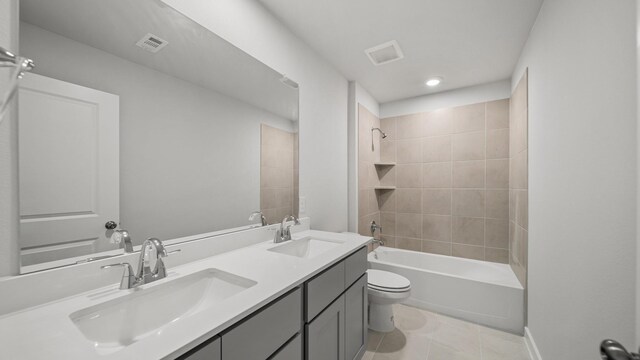 kitchen with white cabinets, appliances with stainless steel finishes, sink, and an island with sink