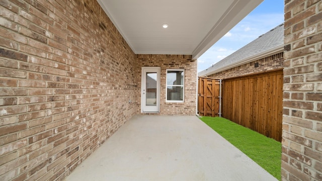 view of patio