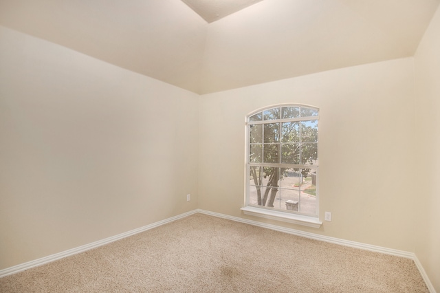 spare room with carpet floors