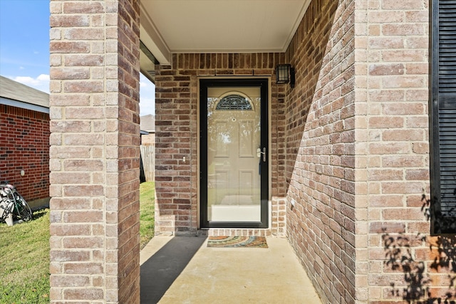 view of property entrance