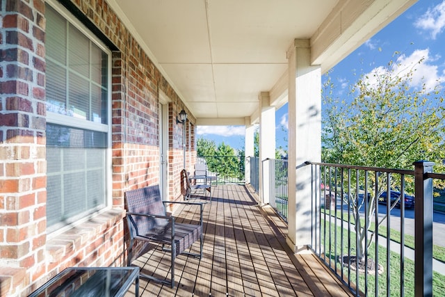 view of deck