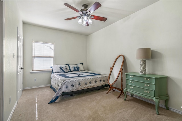 4101 Vz County Road 1222, Grand Saline, TX 75140 - bedroom featuring ceiling fan and light carpet