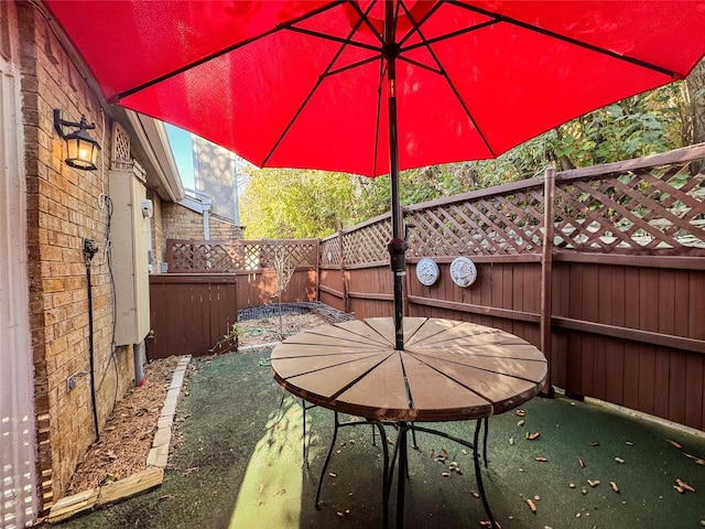 view of patio / terrace