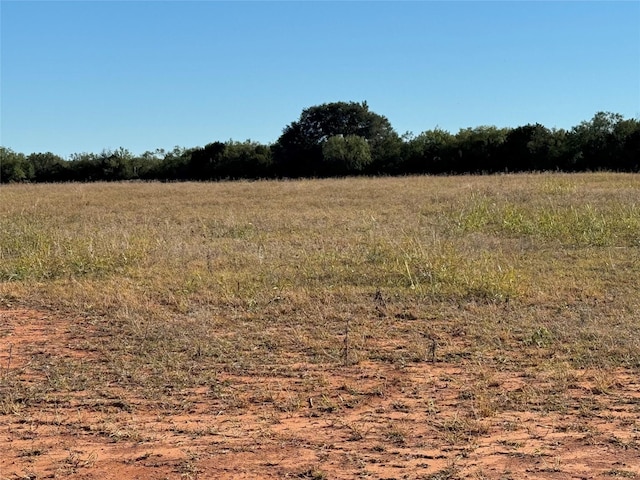 view of landscape with a rural view