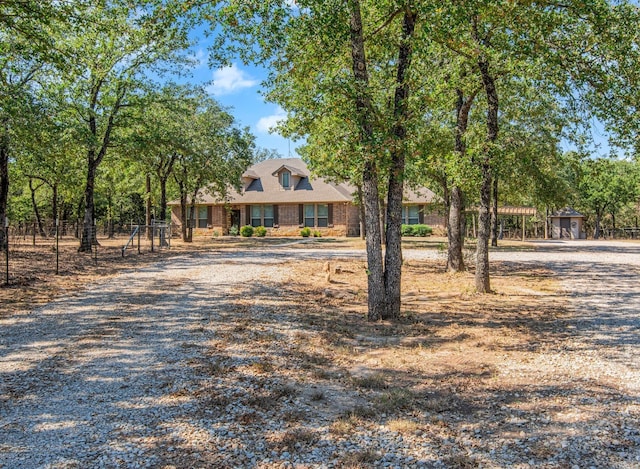 view of front of house