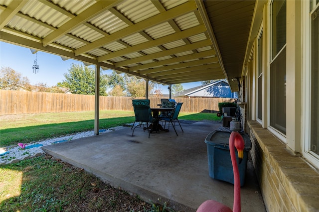 view of patio / terrace